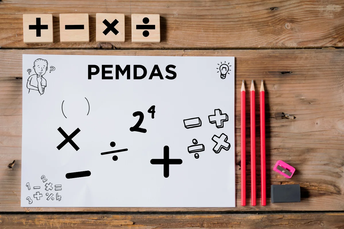 This image is showing about PEMDAS in Mental Maths