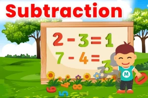 This image is about subtraction