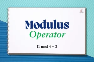 Discussing about Modulus operator