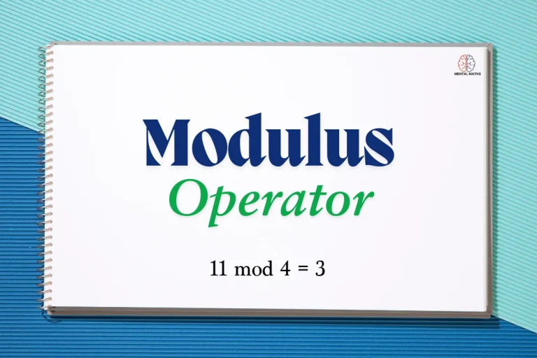 Discussing about Modulus operator
